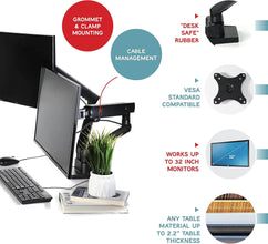 Dual Monitor Stand (Wireless)