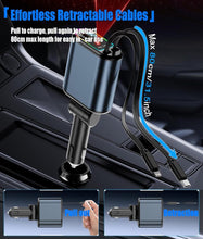 120W Fast Charging Car Charger (4-in-1)