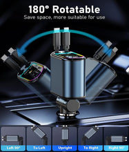 120W Fast Charging Car Charger (4-in-1)