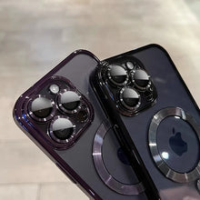 Wireless Charge Plating Clear Case