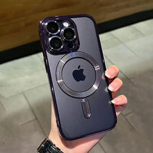 Wireless Charge Plating Clear Case