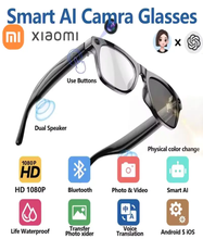 AI Smart Camera Sunglasses with Bluetooth