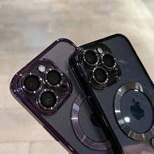 Wireless Charge Plating Clear Case