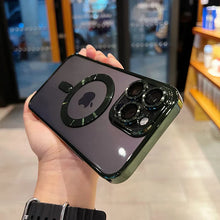 Wireless Charge Plating Clear Case