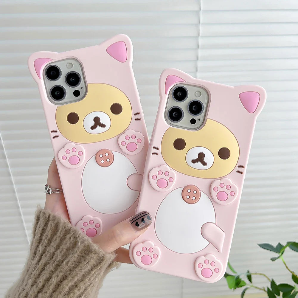 Kawai Bear Soft Silicone Case