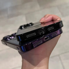 Wireless Charge Plating Clear Case