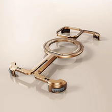 Luxury Zinc alloy Frameless Magsafe Stand Phone Case