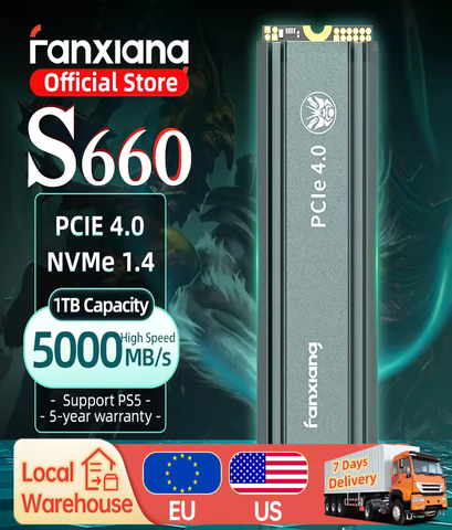 Fanxiang S660 PCIe 4.0 NVMe SSD