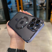 Wireless Charge Plating Clear Case