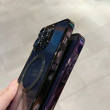 Wireless Charge Plating Clear Case